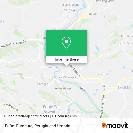 Rufini Furniture map