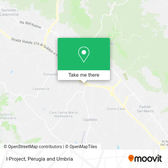 I-Project map