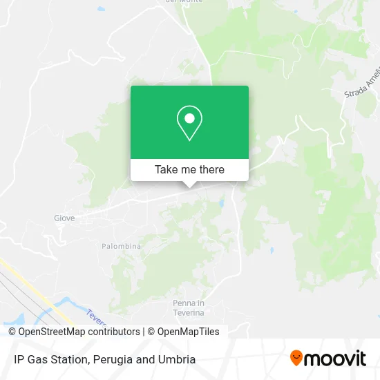 IP Gas Station map