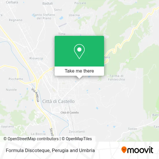 Formula Discoteque map