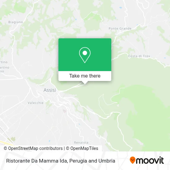 Ristorante Da Mamma Ida map