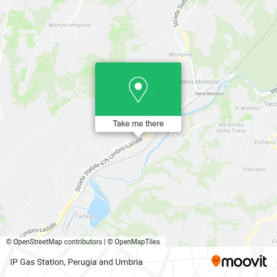 IP Gas Station map
