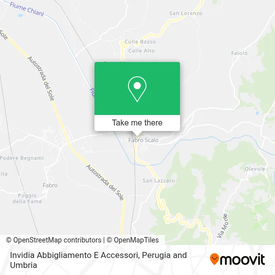 Invidia Abbigliamento E Accessori map