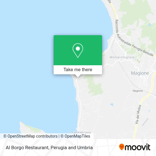 Al Borgo Restaurant map