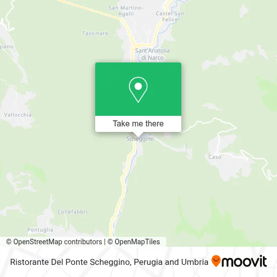 Ristorante Del Ponte Scheggino map