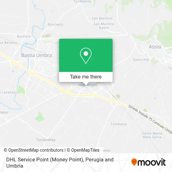 DHL Service Point (Money Point) map