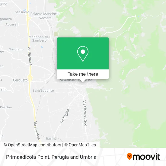 Primaedicola Point map