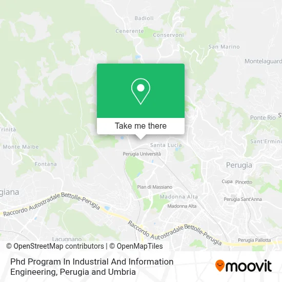 Phd Program In Industrial And Information Engineering map