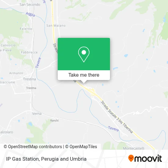 IP Gas Station map