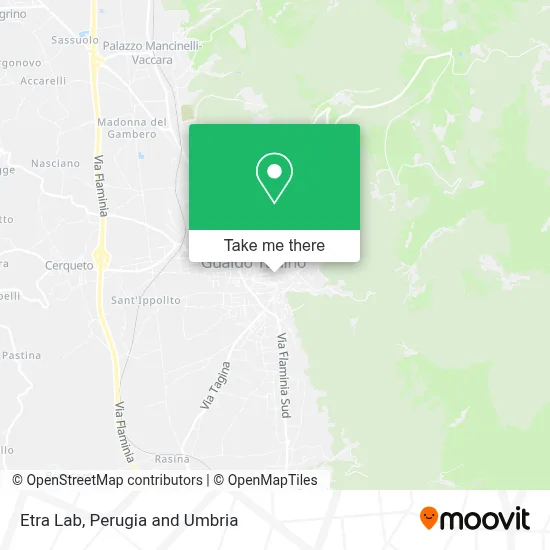Etra Lab map
