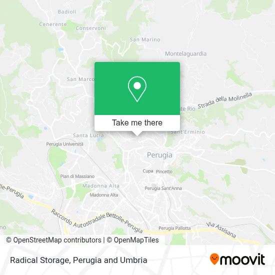 Radical Storage map