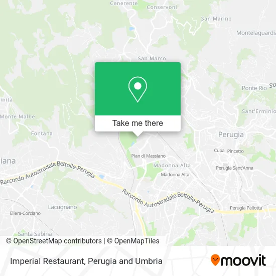 Imperial Restaurant map