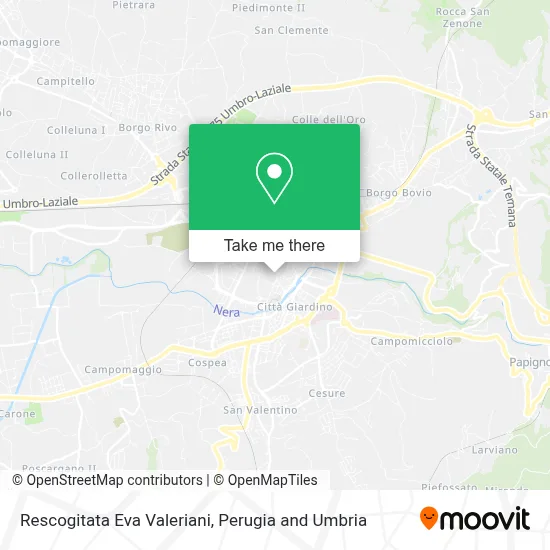Rescogitata Eva Valeriani map