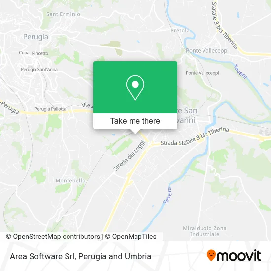 Area Software Srl map