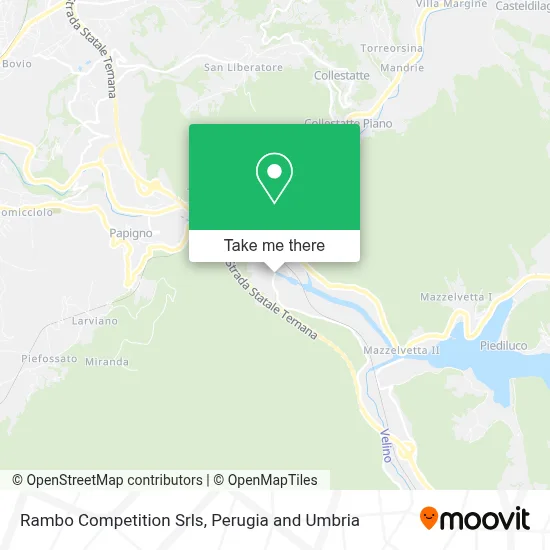 Rambo Competition  Srls map