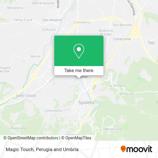 Magic Touch map
