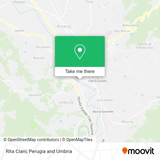 Rita Ciani map
