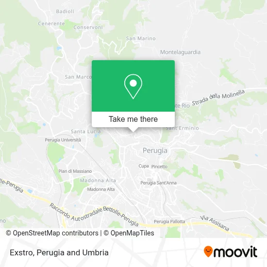 Exstro map