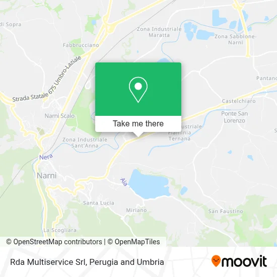 Rda Multiservice Srl map