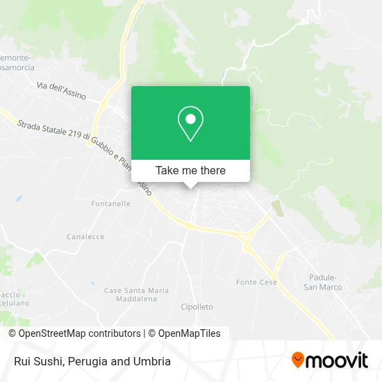 Rui Sushi map