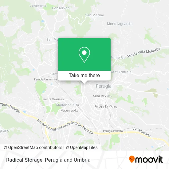 Radical Storage map