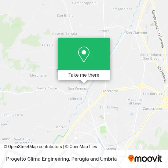 Progetto Clima Engineering map