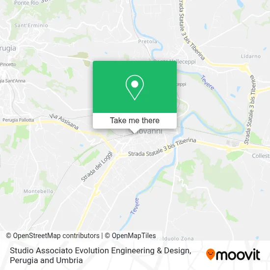 Studio Associato Evolution Engineering & Design map