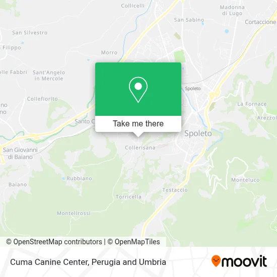Cuma Canine Center map