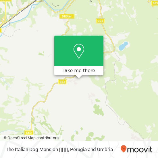 The Italian Dog Mansion 🐶🇮🇪 map