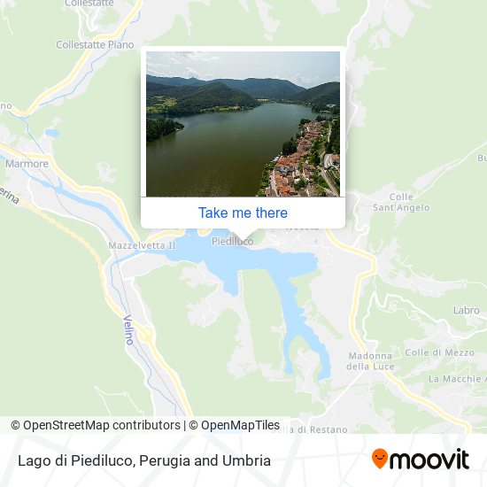 Lago di Piediluco map