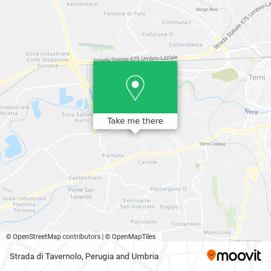 Strada di Tavernolo map