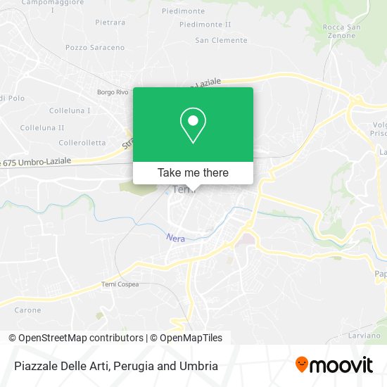 Piazzale Delle Arti map