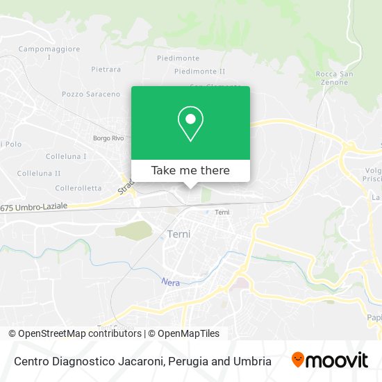 Centro Diagnostico Jacaroni map