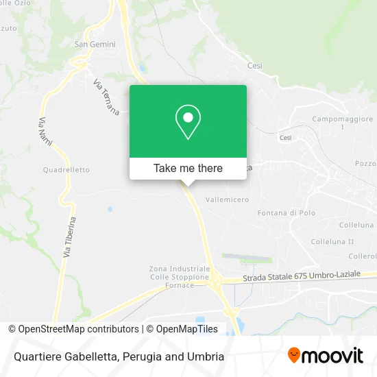 Quartiere Gabelletta map