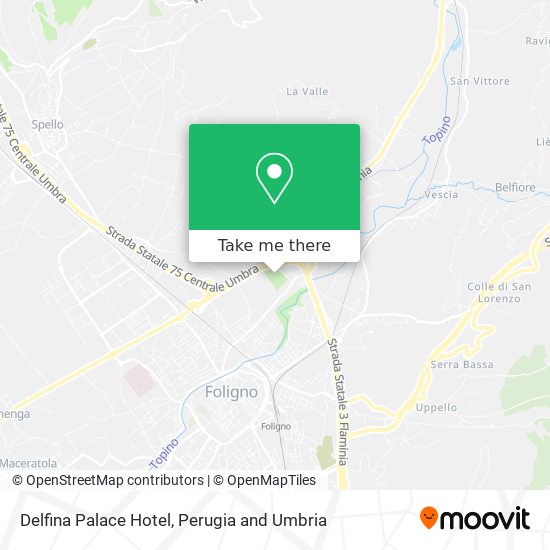 Delfina Palace Hotel map