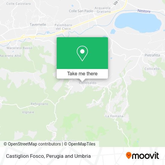 Castiglion Fosco map