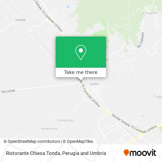 Ristorante Chiesa Tonda map