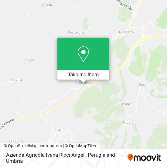 Azienda Agricola Ivana Ricci Angeli map