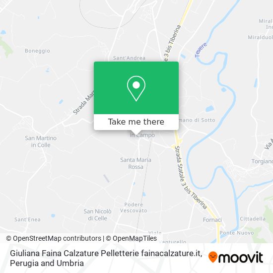 Giuliana Faina Calzature Pelletterie fainacalzature.it map