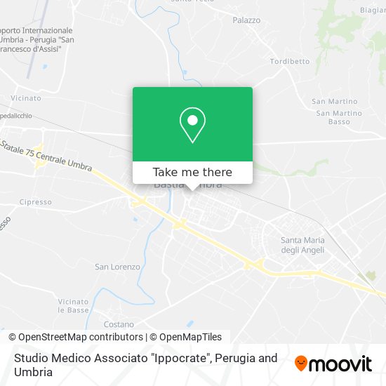 Studio Medico Associato "Ippocrate" map