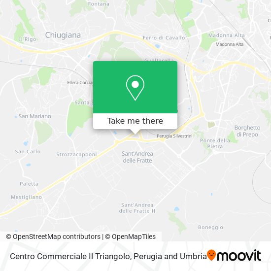 Centro Commerciale Il Triangolo map
