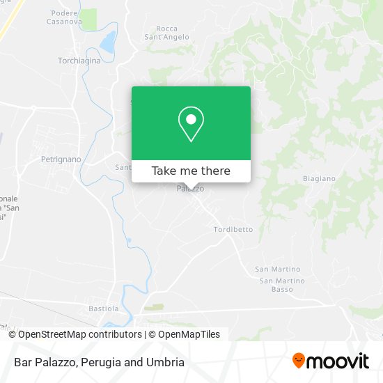 Bar Palazzo map