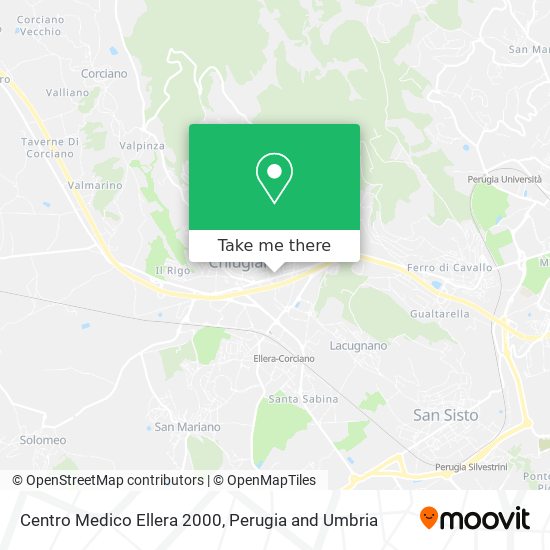 Centro Medico Ellera 2000 map
