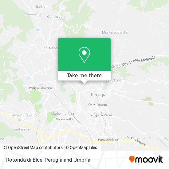 Rotonda di Elce map