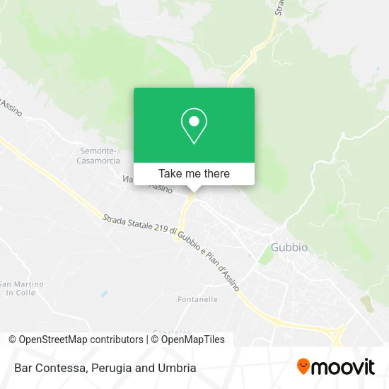 Bar Contessa map