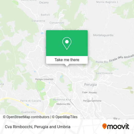 Cva Rimbocchi map