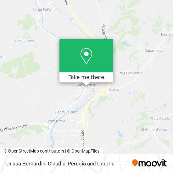 Dr.ssa Bernardini Claudia map