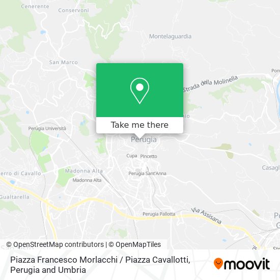 Piazza Francesco Morlacchi / Piazza Cavallotti map