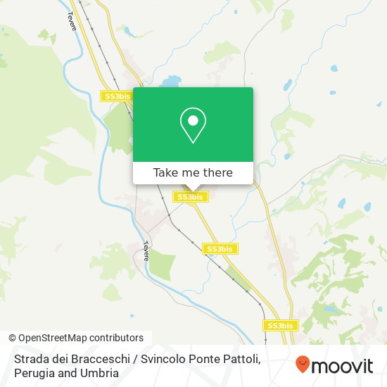 Strada dei Bracceschi / Svincolo Ponte Pattoli map