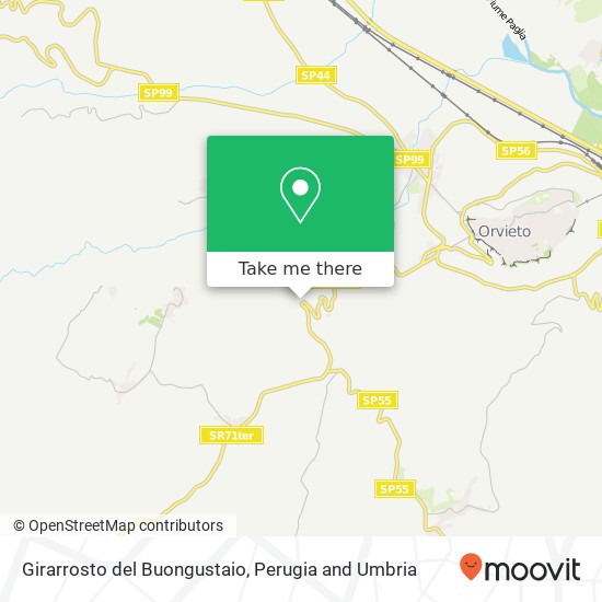 Girarrosto del Buongustaio, Località Tamburino 05018 Orvieto map